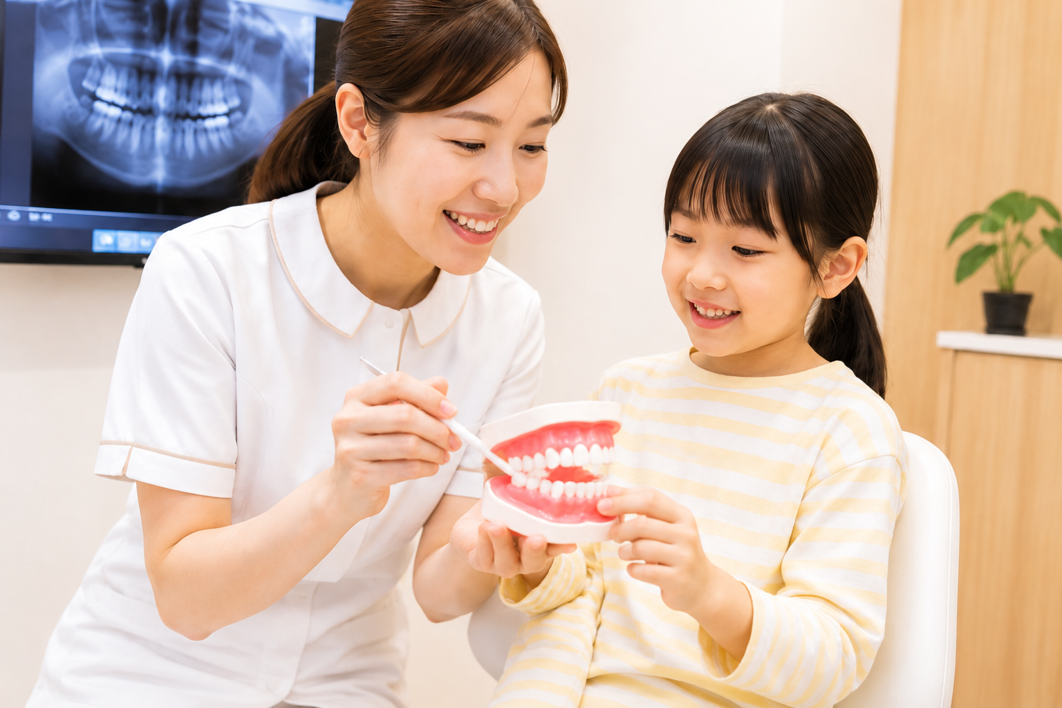 新琴似（札幌市北区）の歯医者、ふれあいの杜歯科・こども歯科の小児矯正