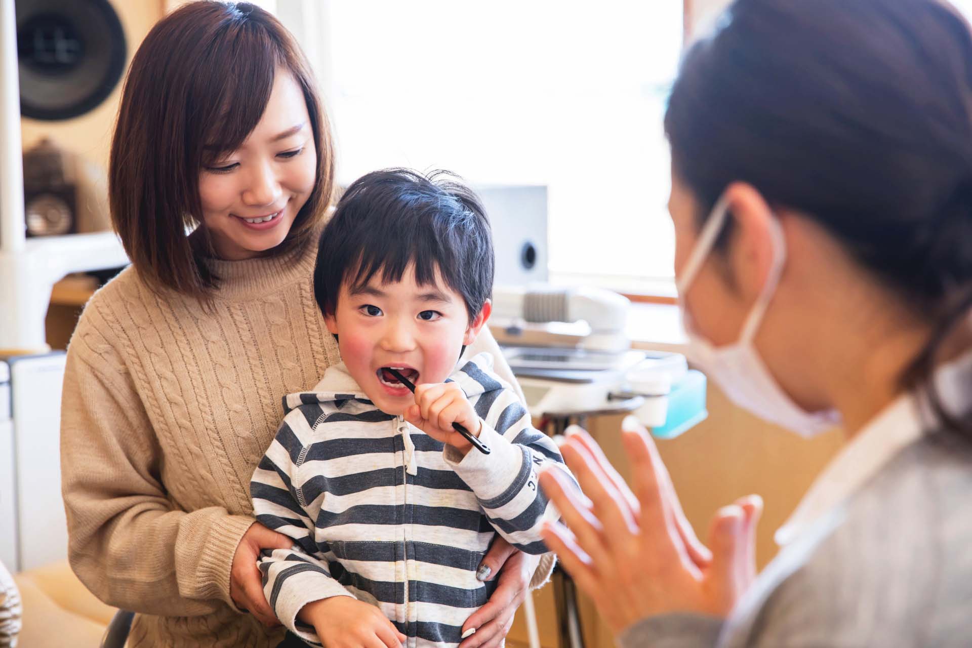 新琴似（札幌市北区）の歯医者、ふれあいの杜歯科・こども歯科の小児歯科